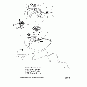FUEL SYSTEM, FUEL TANK ASM. - N19TCDAA ALL OPTIONS (200415)