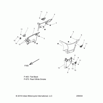 BODY, SIDE COVERS - N19THDAA ALL OPTIONS (200434)