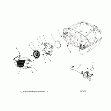 BODY, TRUNK, AUDIO SYSTEM - N20TKDBB ALL OPTIONS (200457)