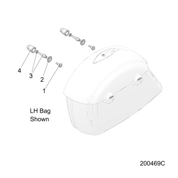 BODY, SADDLEBAG MOUNTING - N20THAAA ALL OPTIONS (200427C)