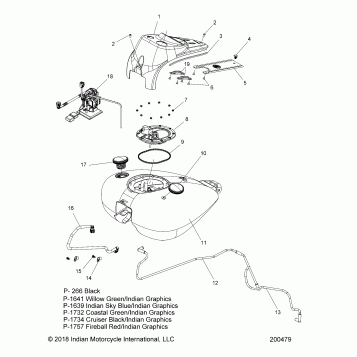 FUEL SYSTEM, FUEL TANK ASM. - N19CVAAA ALL OPTIONS (200479)
