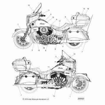 BODY, EMBLEMS/DECALS - N19TRAAA/TREAA ALL OPTIONS (200520)
