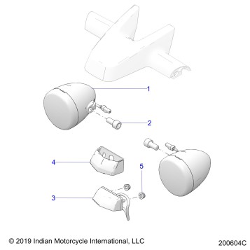 ELECTRICAL, TURN SIGNALS, REAR/REAR LIGHTING - N22TCABB ALL OPTIONS (200604C)