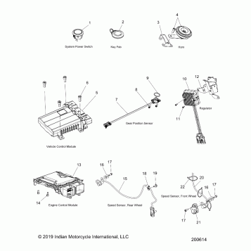 ELECTRICAL, COMPONENTS 1 - N20TEDAA ALL OPTIONS (200614)