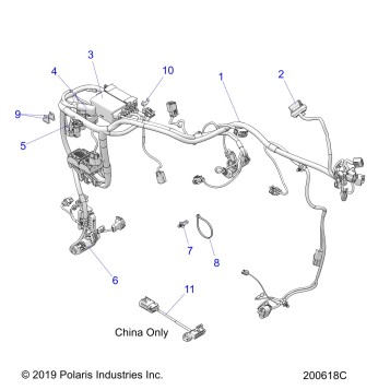 ELECTRICAL, WIRE HARNESS - N20MTA11/MTB11 ALL OPTIONS (200406)