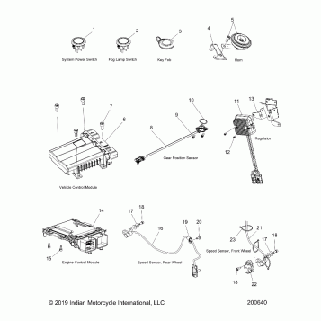 ELECTRICAL, COMPONENTS 1 - N20TVAAA ALL OPTIONS (200640)