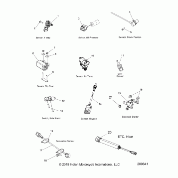 ELECTRICAL, COMPONENTS 2 - N20TEDAA ALL OPTIONS (200641)