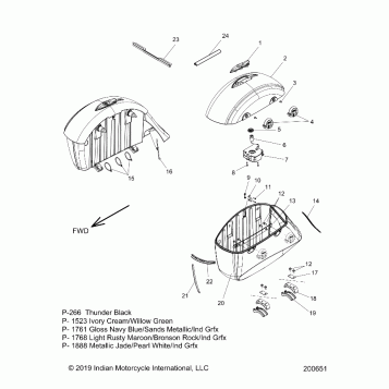 BODY, SADDLEBAG ASM. - N20TFAAA ALL OPTIONS (200651)
