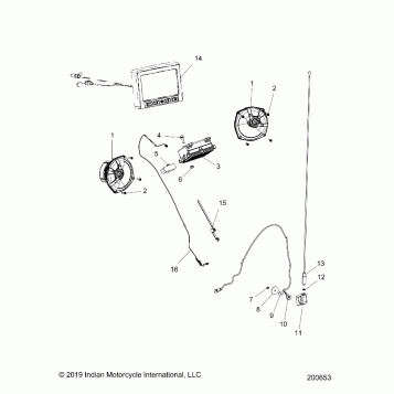 ELECTRICAL, AUDIO SYSTEM - N20TCDBB ALL OPTIONS (200653)