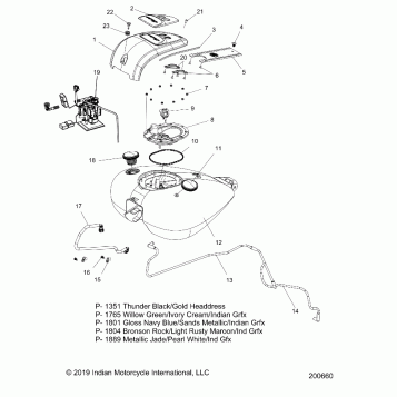 FUEL SYSTEM, FUEL TANK ASM. - N20TFAAA ALL OPTIONS (200660)