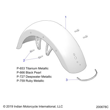 BODY, FENDER, FRONT - N20LCARR/N20LCBRR ALL OPTIONS (200678C)
