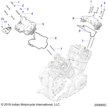 ENGINE, VALVE COVERS - N22LCBRR ALL OPTIONS (200685C)