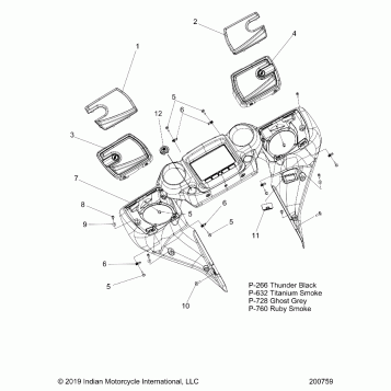 BODY, FAIRING ASM 4 - N20TCDBB ALL OPTIONS (200759)