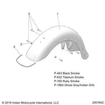 BODY, FENDER, FRONT - N20TCDBB ALL OPTIONS (200760C)