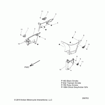 BODY, SIDE COVERS - N20TCDBB ALL OPTIONS (200763)