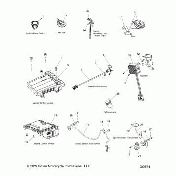 ELECTRICAL, COMPONENTS 1 - N20TCDBB ALL OPTIONS (200764)