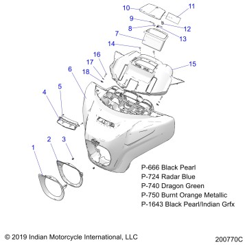 BODY, FAIRING ASM 1 - N20TCABB ALL OPTIONS (200770C)