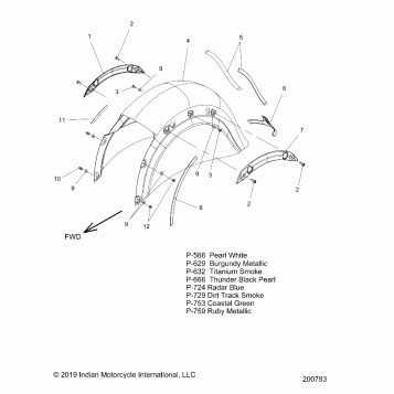 BODY, FENDER, REAR - N20TRABB ALL OPTIONS (200783)
