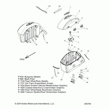 BODY, SADDLEBAG ASM. - N20TRABB ALL OPTIONS (200784)