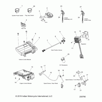 ELECTRICAL, COMPONENTS 1 - N20TRABB ALL OPTIONS (200790)