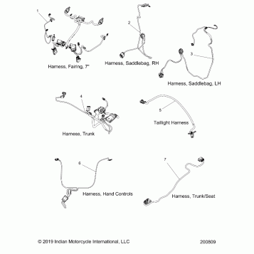 ELECTRICAL, WIRE HARNESS 2 - N20TKDBB ALL OPTIONS (200809)