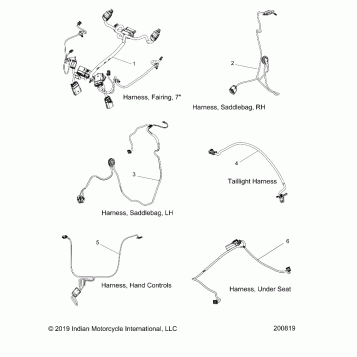 ELECTRICAL, WIRE HARNESS 2 - N20TCEBB ALL OPTIONS (200819)