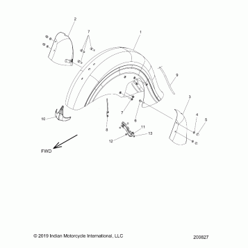 BODY, FENDER, FRONT - N20TREBB ALL OPTIONS (200827)