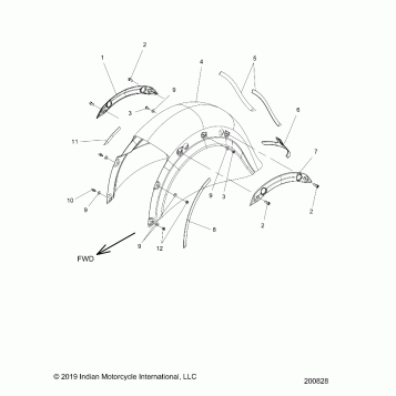 BODY, FENDER, REAR - N20TREBB ALL OPTIONS (200828)