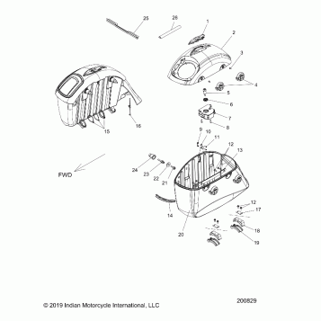 BODY, SADDLEBAG ASM. - N20TREBB ALL OPTIONS (200829)