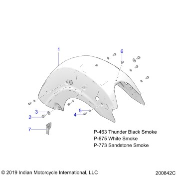 BODY, FENDER, REAR - N20LCDRR ALL OPTIONS (201712C)