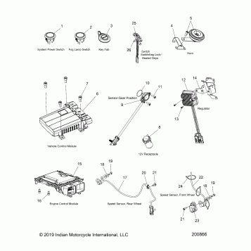 ELECTRICAL, COMPONENTS 1 - N20THAAA ALL OPTIONS (200866)
