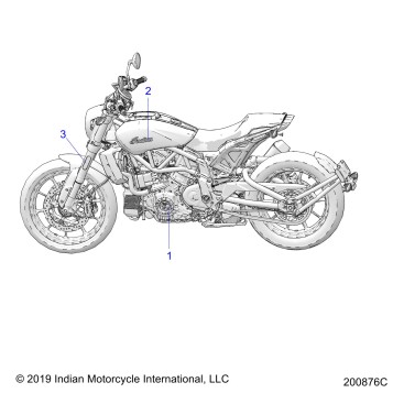 BADGES AND DECALS - N19RTS25EX (200876C)