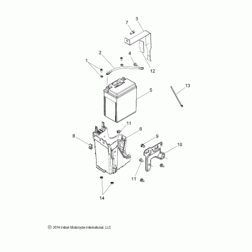 ELECTRICAL, BATTERY - N20MTA11/MTB11 ALL OPTIONS (49INDIANBATTERYSCOUT15)