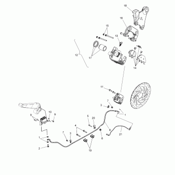 BRAKES, REAR ASM. - N15MSA00AA/AB/AC/AE (49INDIANBRAKERR15SCOUT)