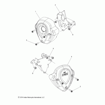 BODY, SIDE COVERS, IGN./THERMOSTAT (SOME MODELS) - N22MSA11/MSB11 ALL OPTIONS (49INDIANCVR15SCOUT)