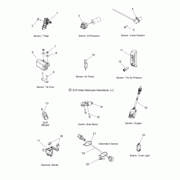 ELECTRICAL, COMPONENTS 2 - N15TCAAA/TRAAA ALL OPTIONS (49INDIANELECT215R)