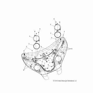 BODY, FAIRING ASM 2 - N15TCAAA/TRAAA ALL OPTIONS (49INDIANFAIRING142)