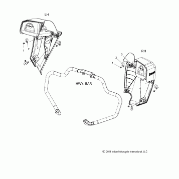 BODY, FAIRING, LWR, MNTG. - N15TRAAA ALL OPTIONS (49INDIANFAIRING15LOW2)
