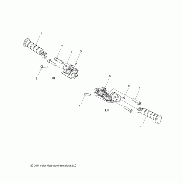 CHASSIS, FOOTPEGS - N15MSA00AA/AB/AC/AE (49INDIANFOOTPEG15SCOUT)