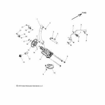 ENGINE, OIL PUMP/OIL SYSTEM - N20TCDBB ALL OPTIONS (49INDIANOILPUMP15)