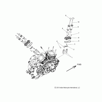 ENGINE, PUSHROD ASM. - N20TCDBB ALL OPTIONS (49INDIANPUSHROD14)