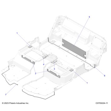 BODY, FOAM AND LINERS