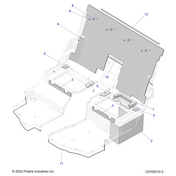 BODY, FOAM AND LINER