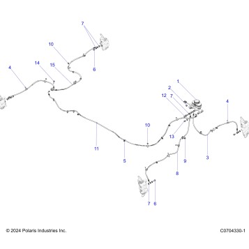 BRAKES, BRAKE LINES AND MASTER CYLINDER