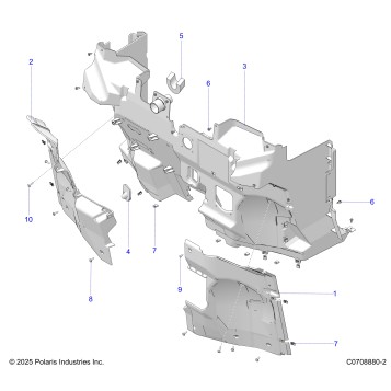 BODY, FRONT CLOSEOFF