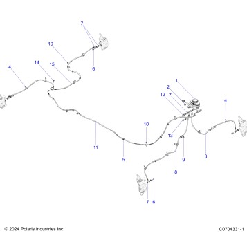 BRAKES, BRAKE LINES AND MASTER CYLINDER