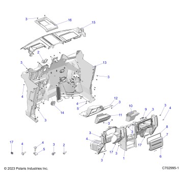 BODY, DASH AND FRONT CLOSEOFF