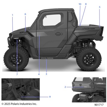 BODY, DECALS, GRAPHICS - G26G2W99AS/BS