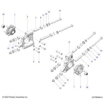 SUSPENSION, REAR CARRIER