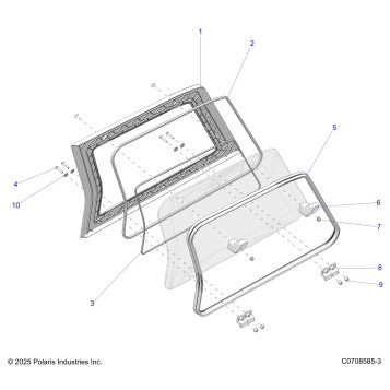 BODY, REAR CAB PANEL ASM